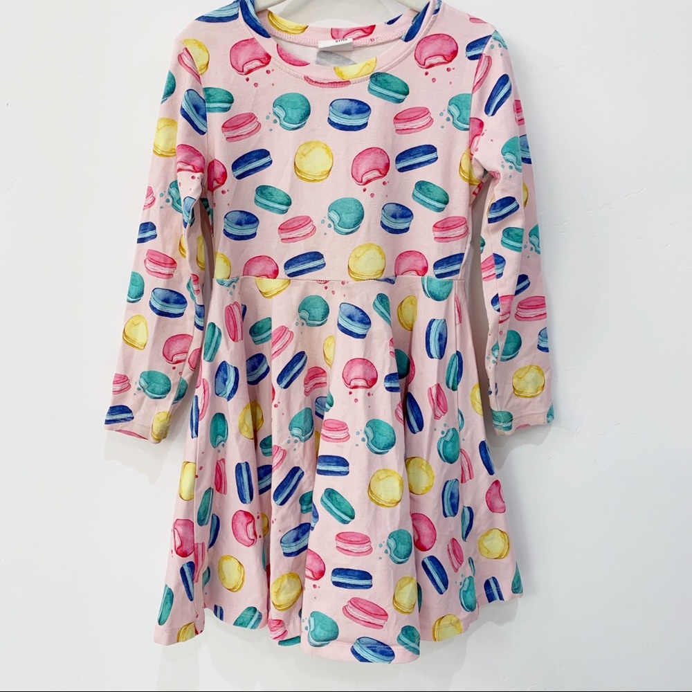 Sz 5 Pink Macaroon Twirl Dress